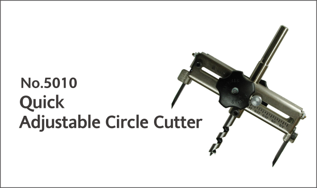 quick adjustable circle cutter